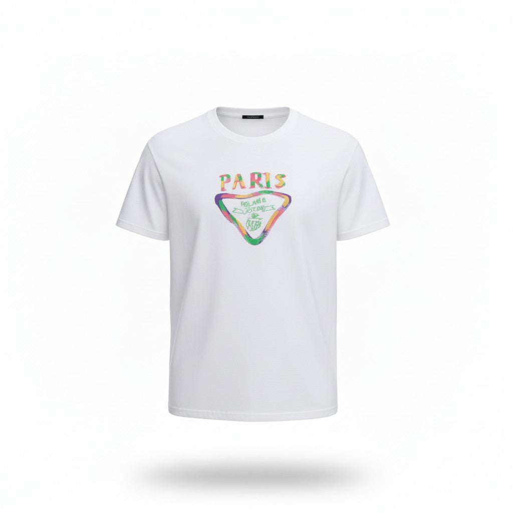 T-shirt blanc Prada