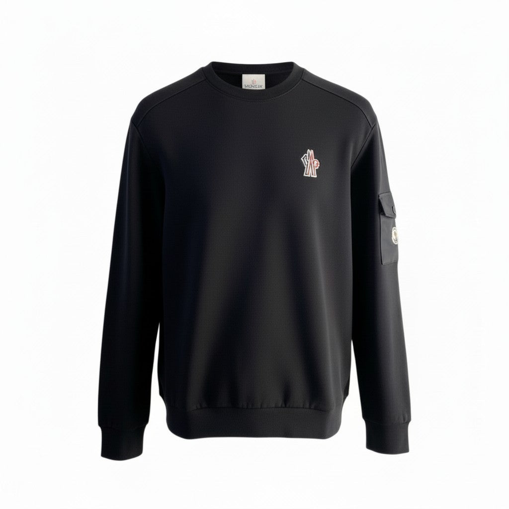 Sweat-shirt noir Moncler