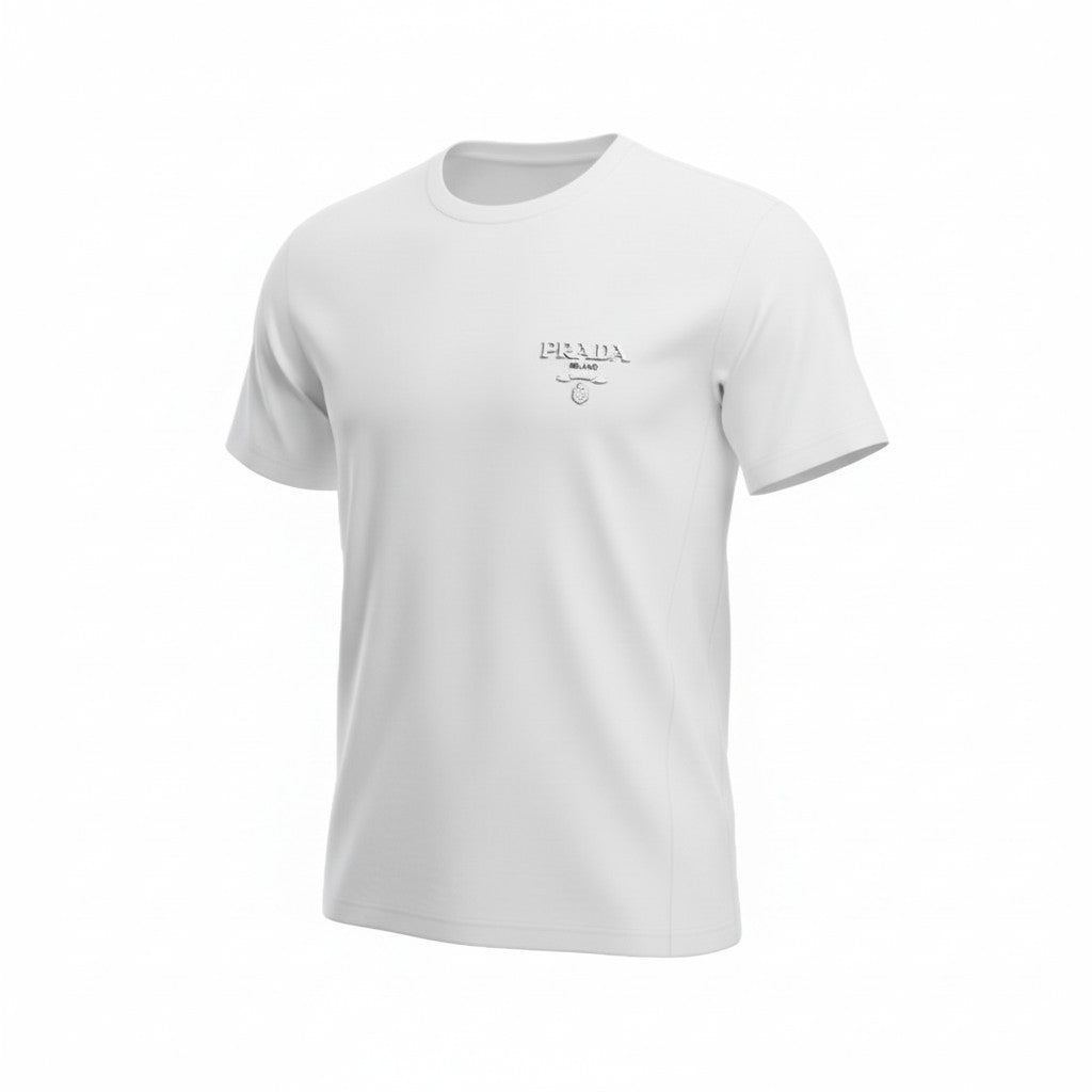 T-shirt blanc Prada