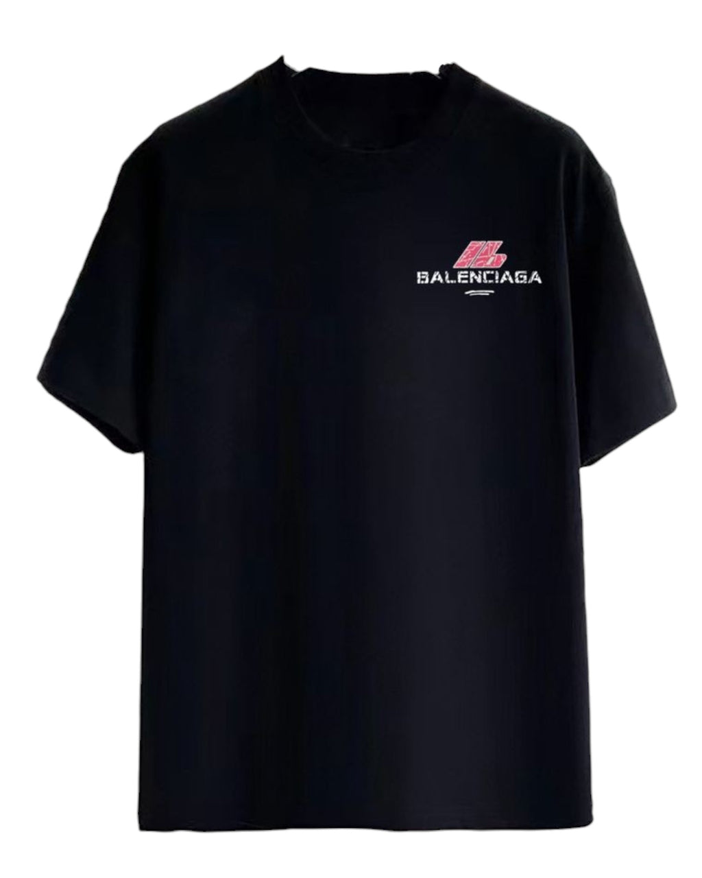 T-shirt noir et rose Balenciaga