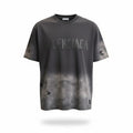 T-shirt effet usé gris Balenciaga