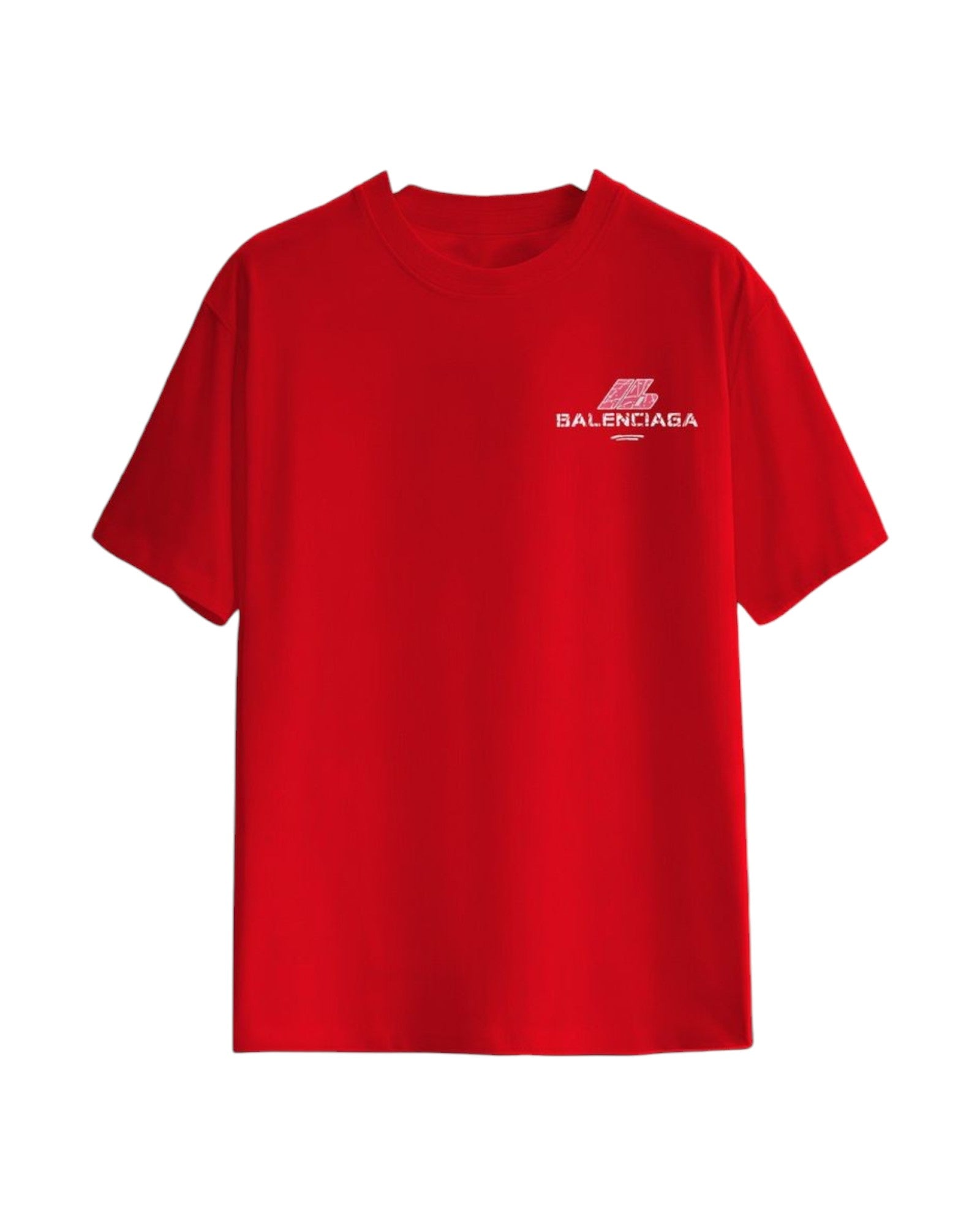 T-shirt rouge Balenciaga
