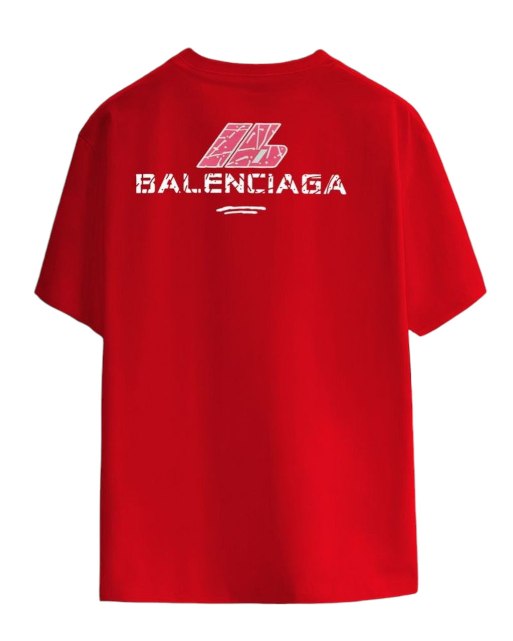 T-shirt rouge Balenciaga