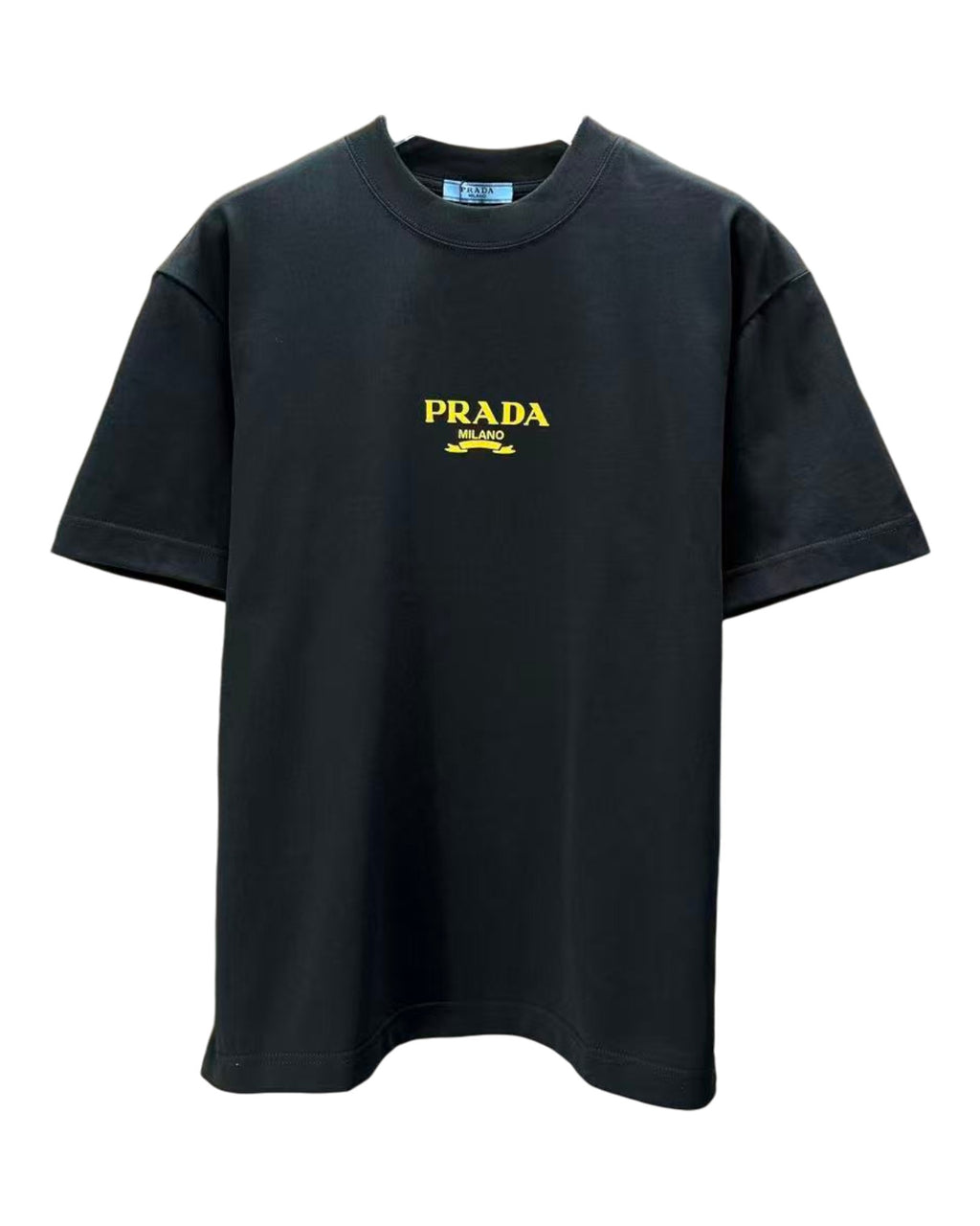T-shirt noir Prada
