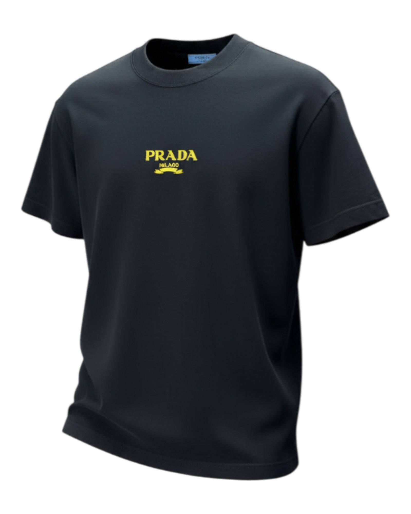 T-shirt noir Prada