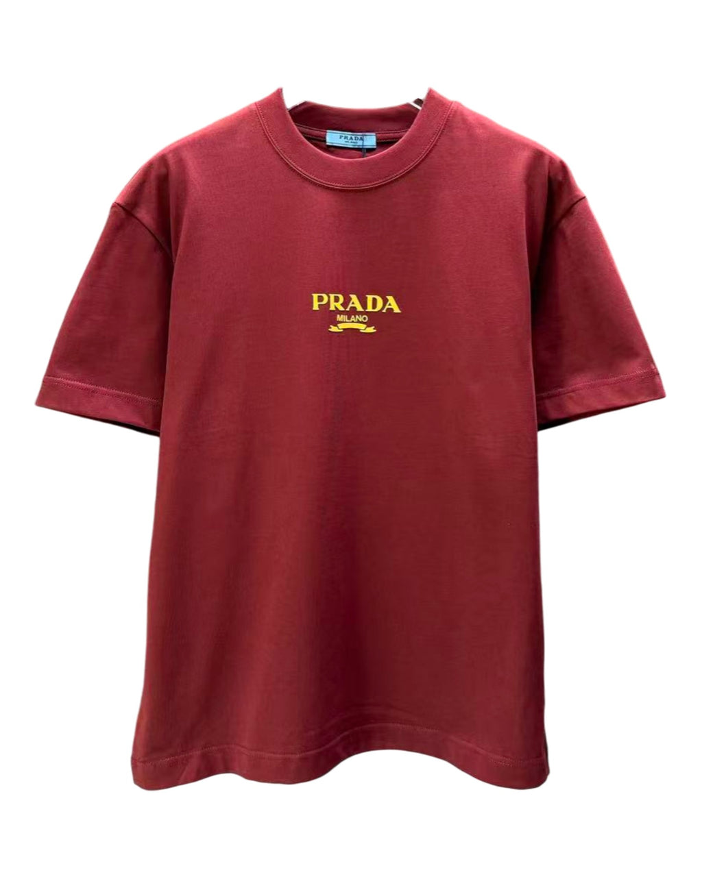 T-shirt rouge Prada