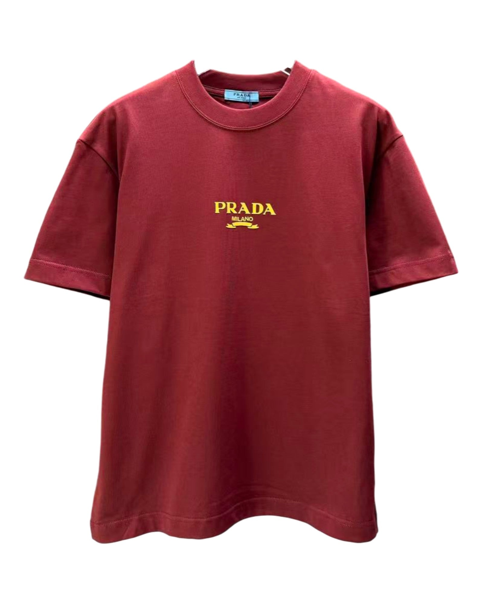 T-shirt rouge Prada