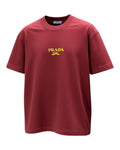 T-shirt rouge Prada