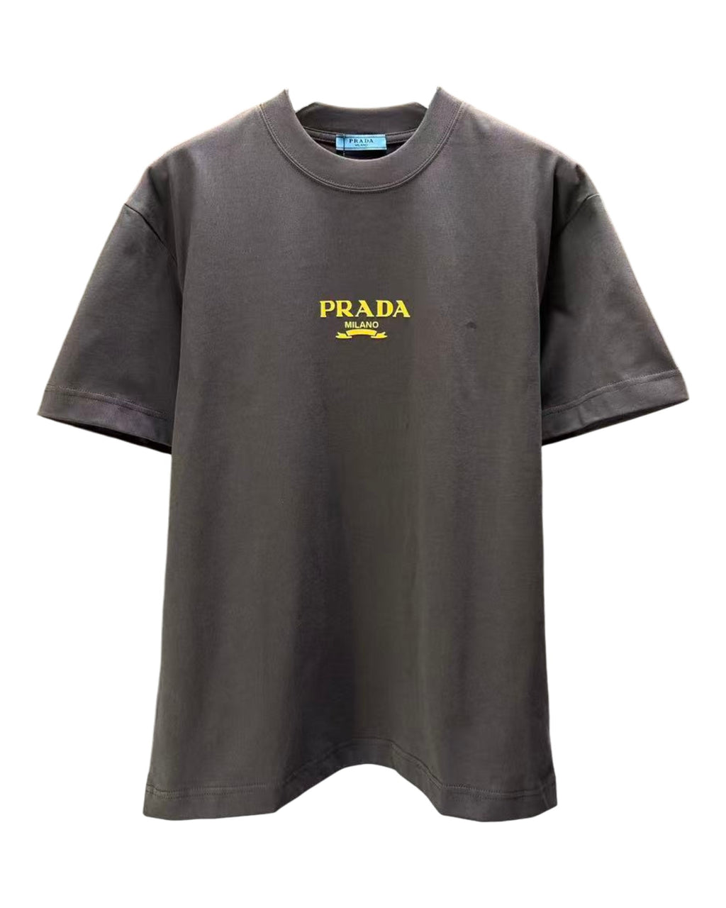 T-shirt gris Prada
