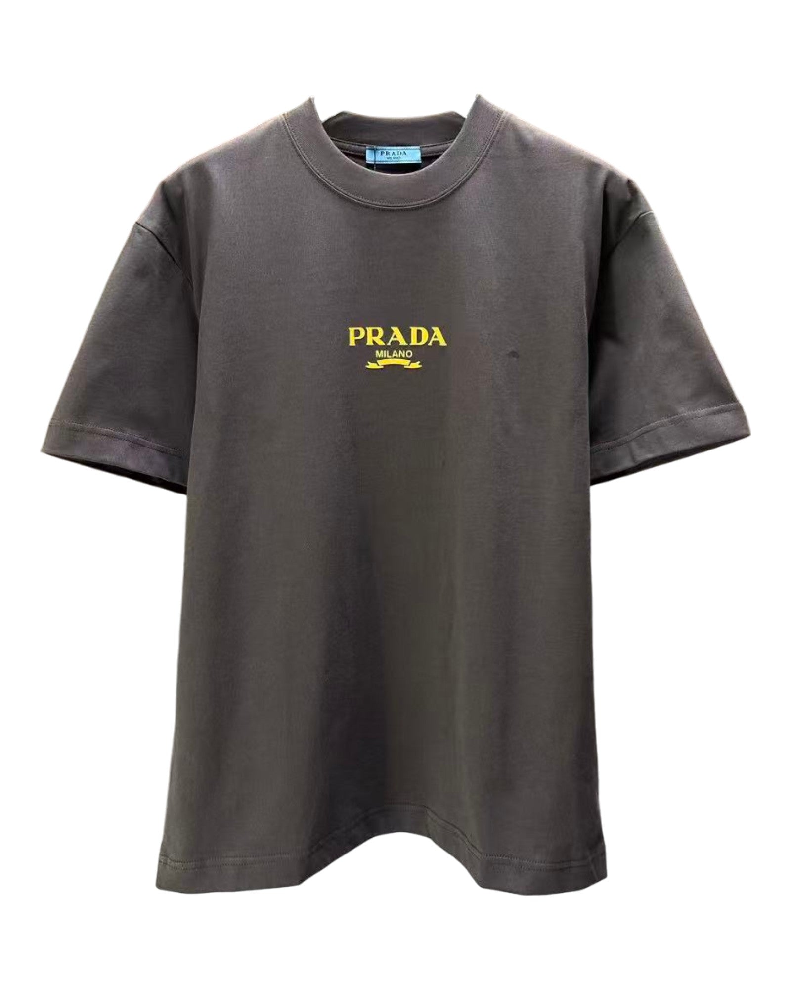 T-shirt gris Prada