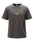 T-shirt gris Prada