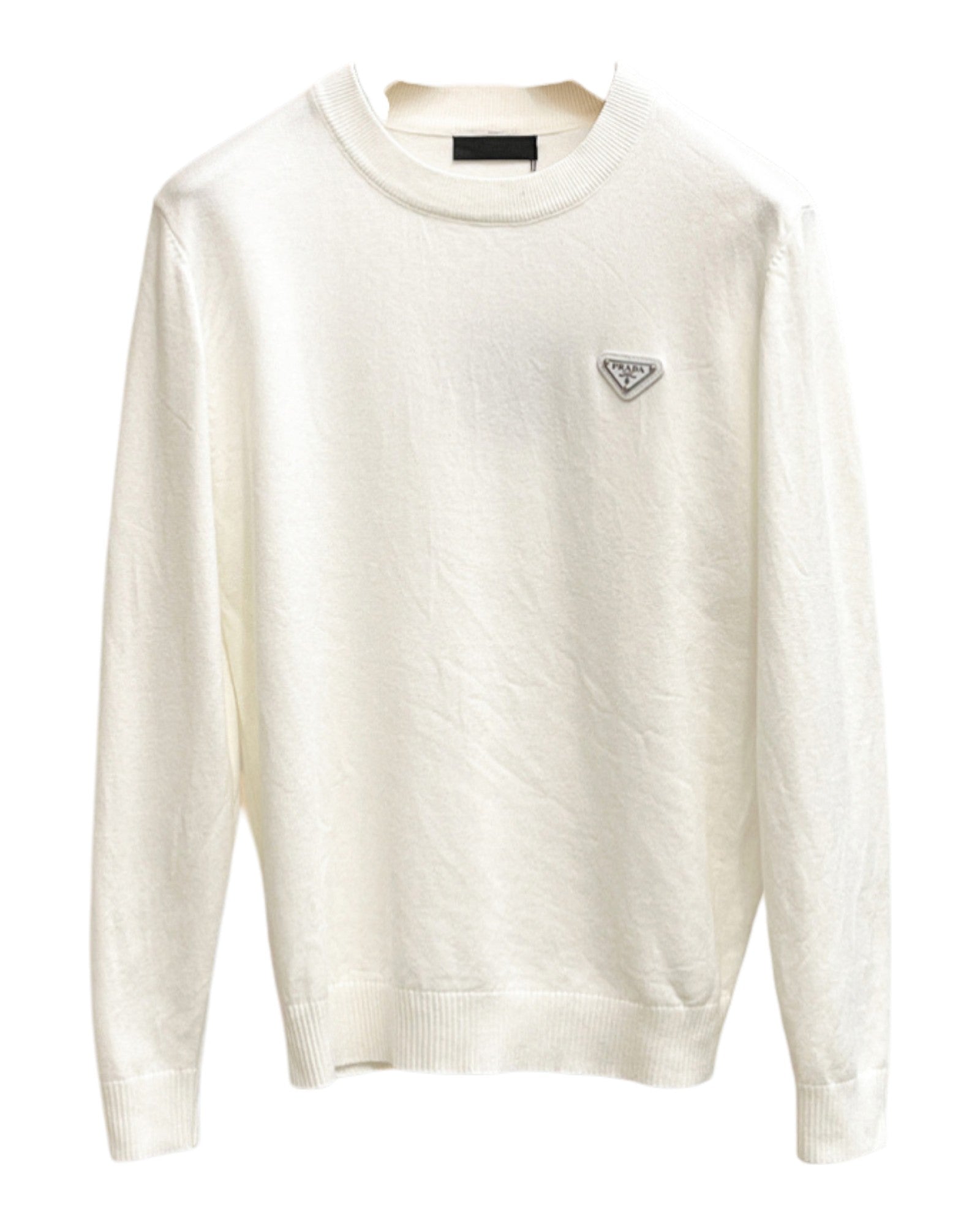 Sweat-shirt blanc Prada