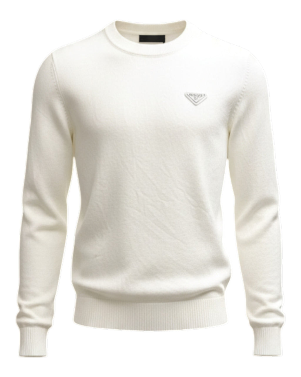 Sweat-shirt blanc Prada