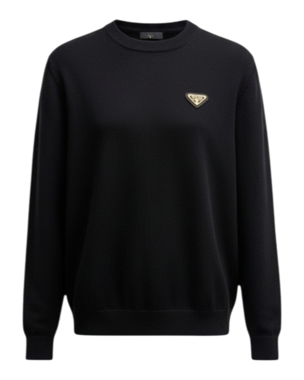 Sweat-shirt noir Prada