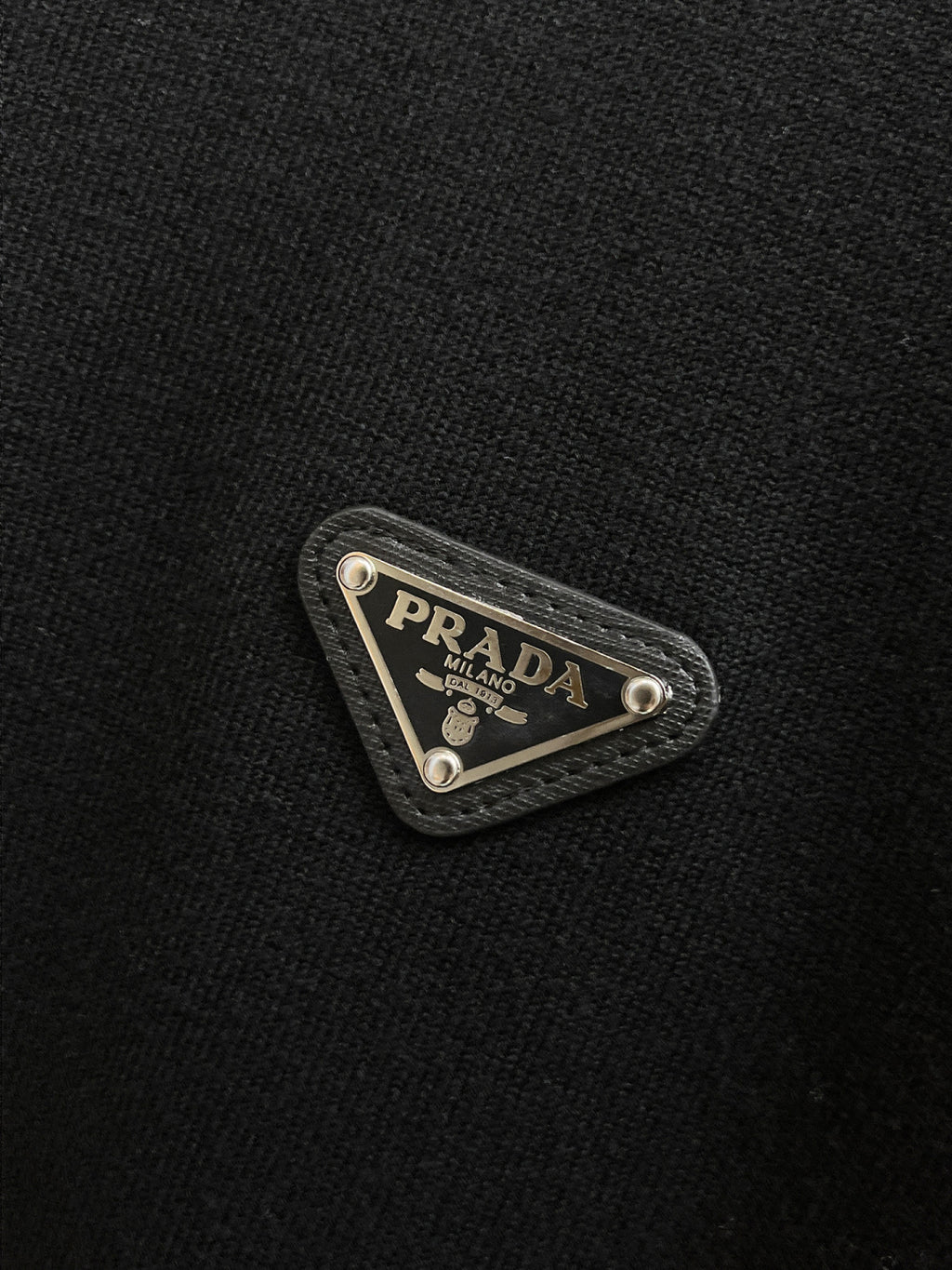 Sweat-shirt noir Prada