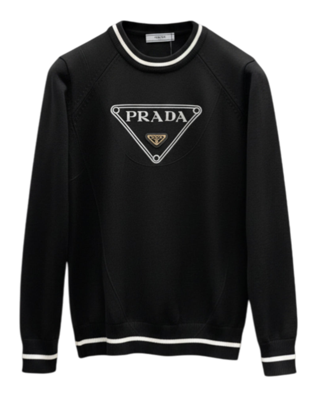 Sweat-shirt noir Prada