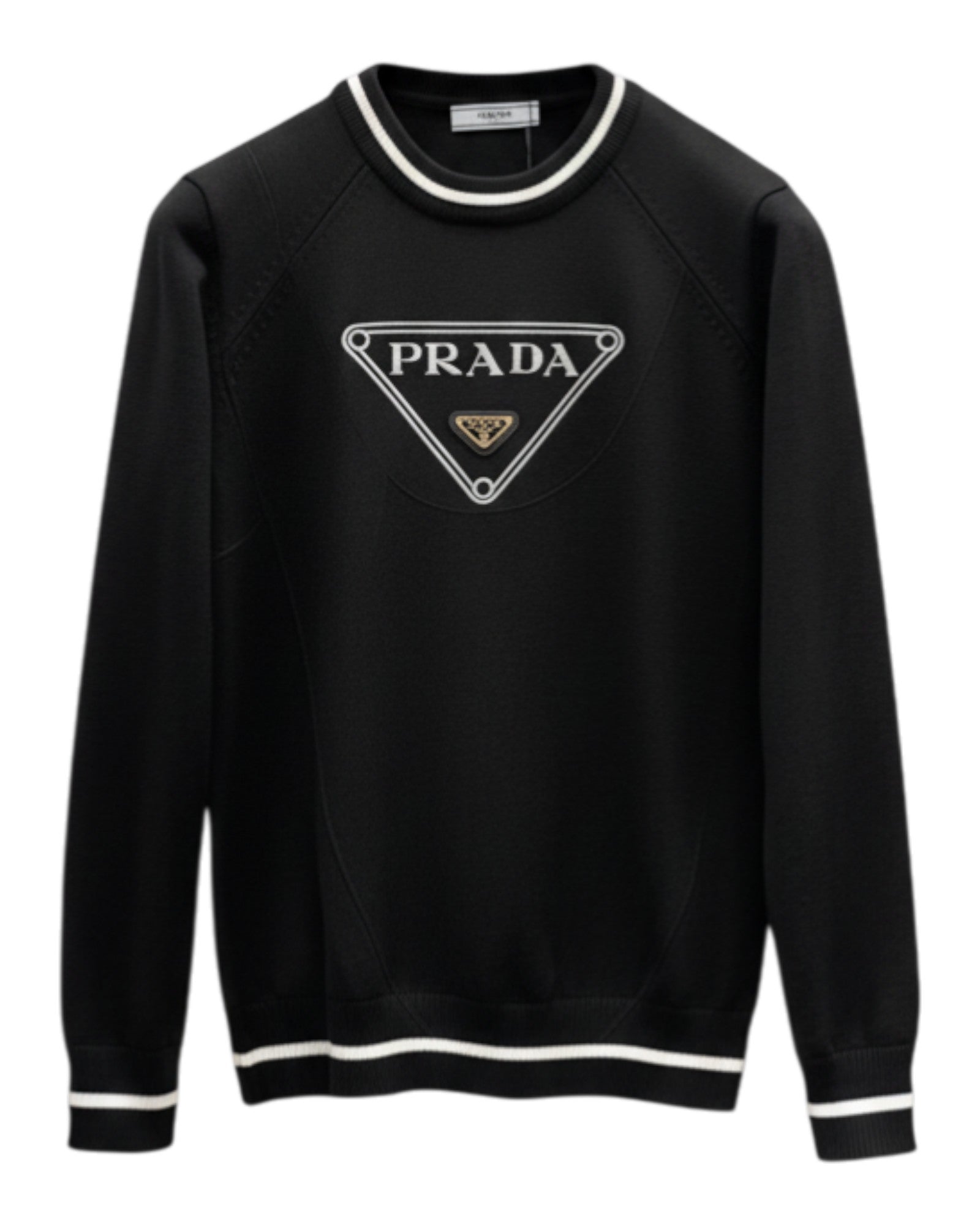 Sweat-shirt noir Prada