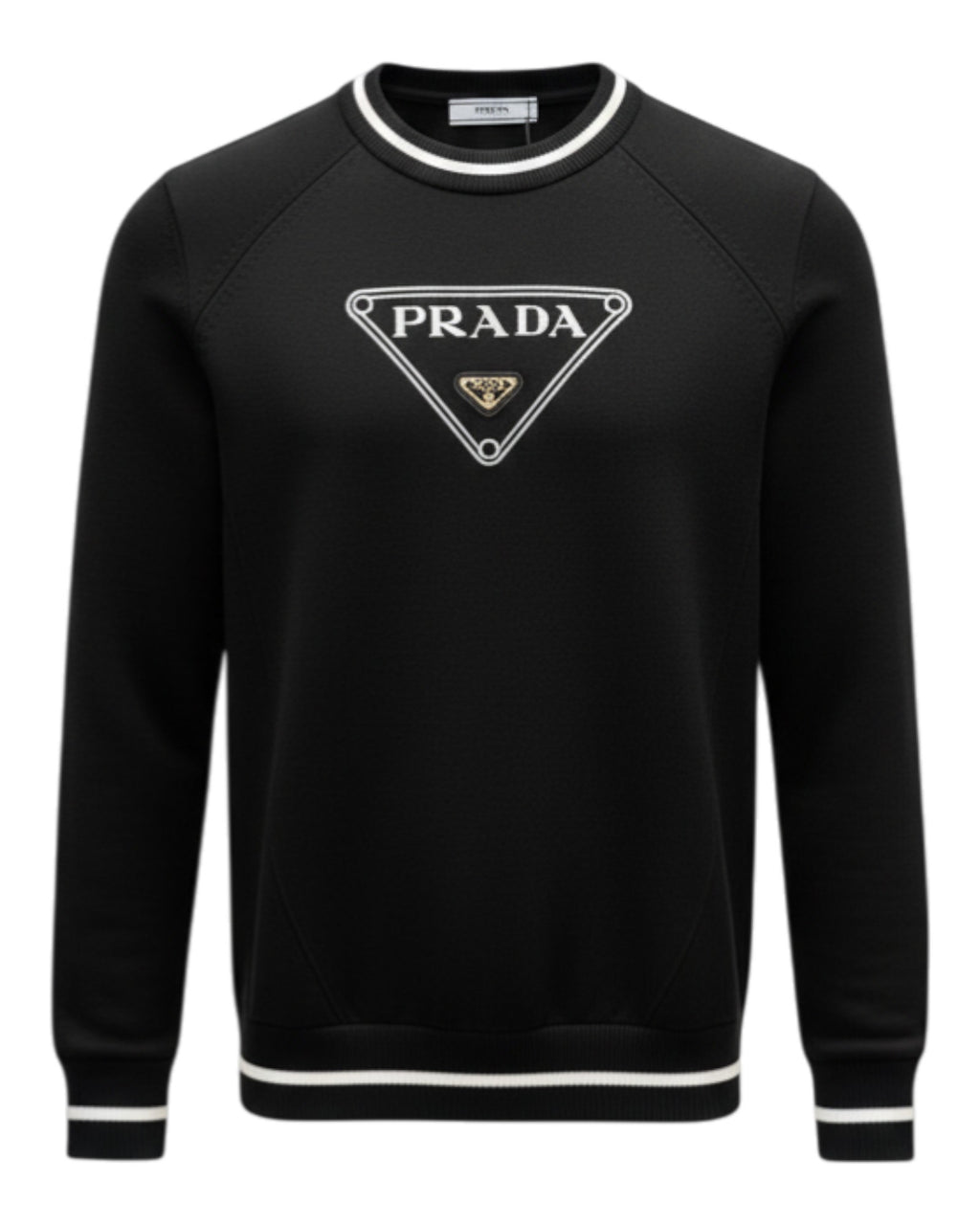 Sweat-shirt noir Prada