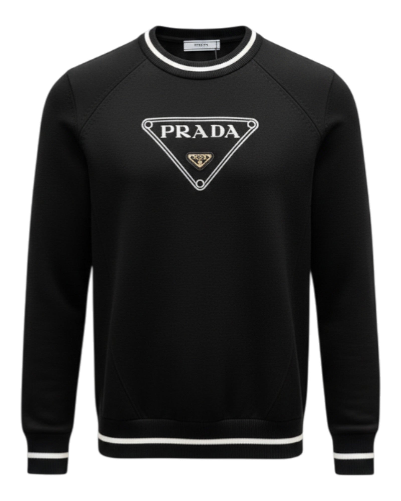 Sweat-shirt noir Prada
