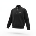sweat a zip noir Moncler