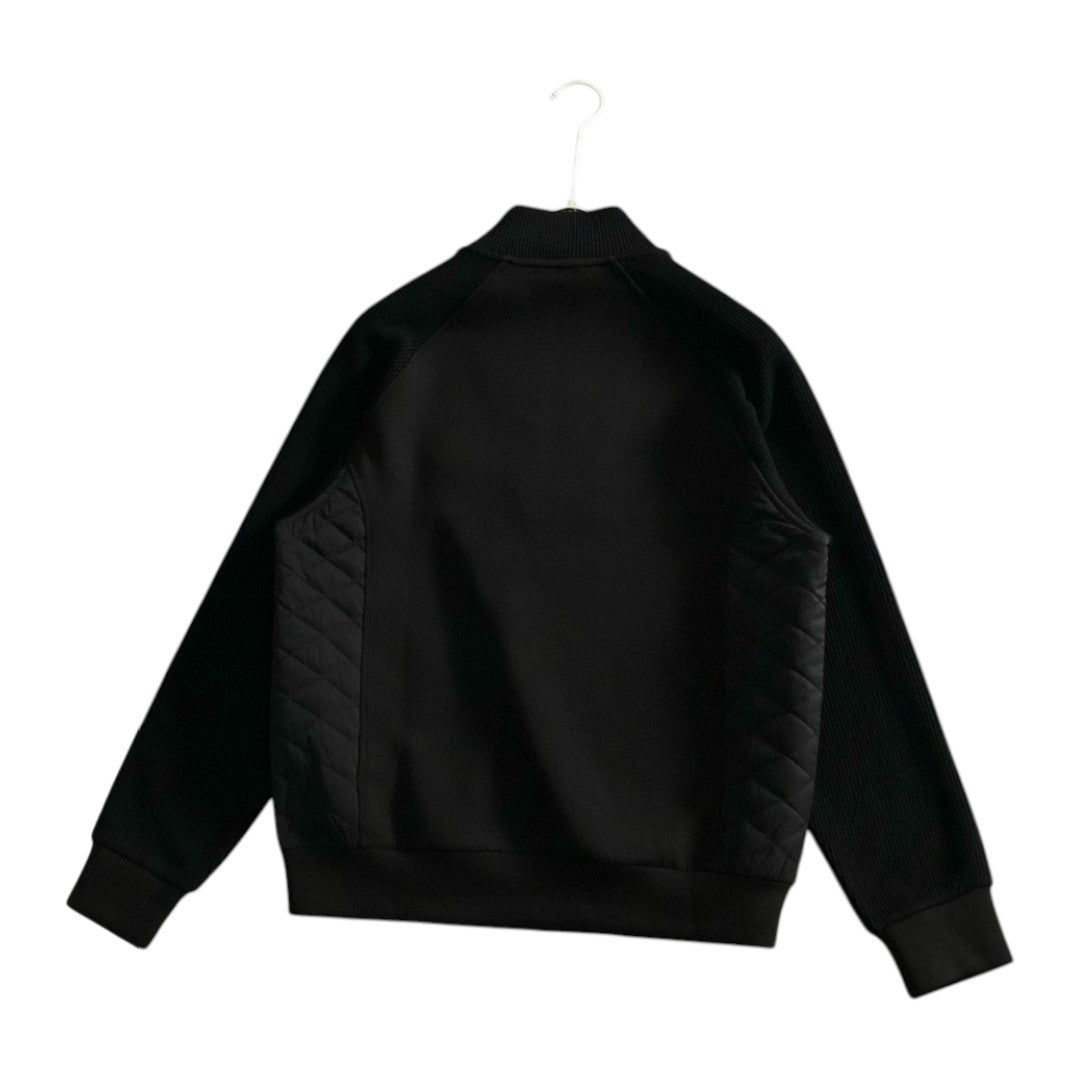 sweat a zip noir Moncler