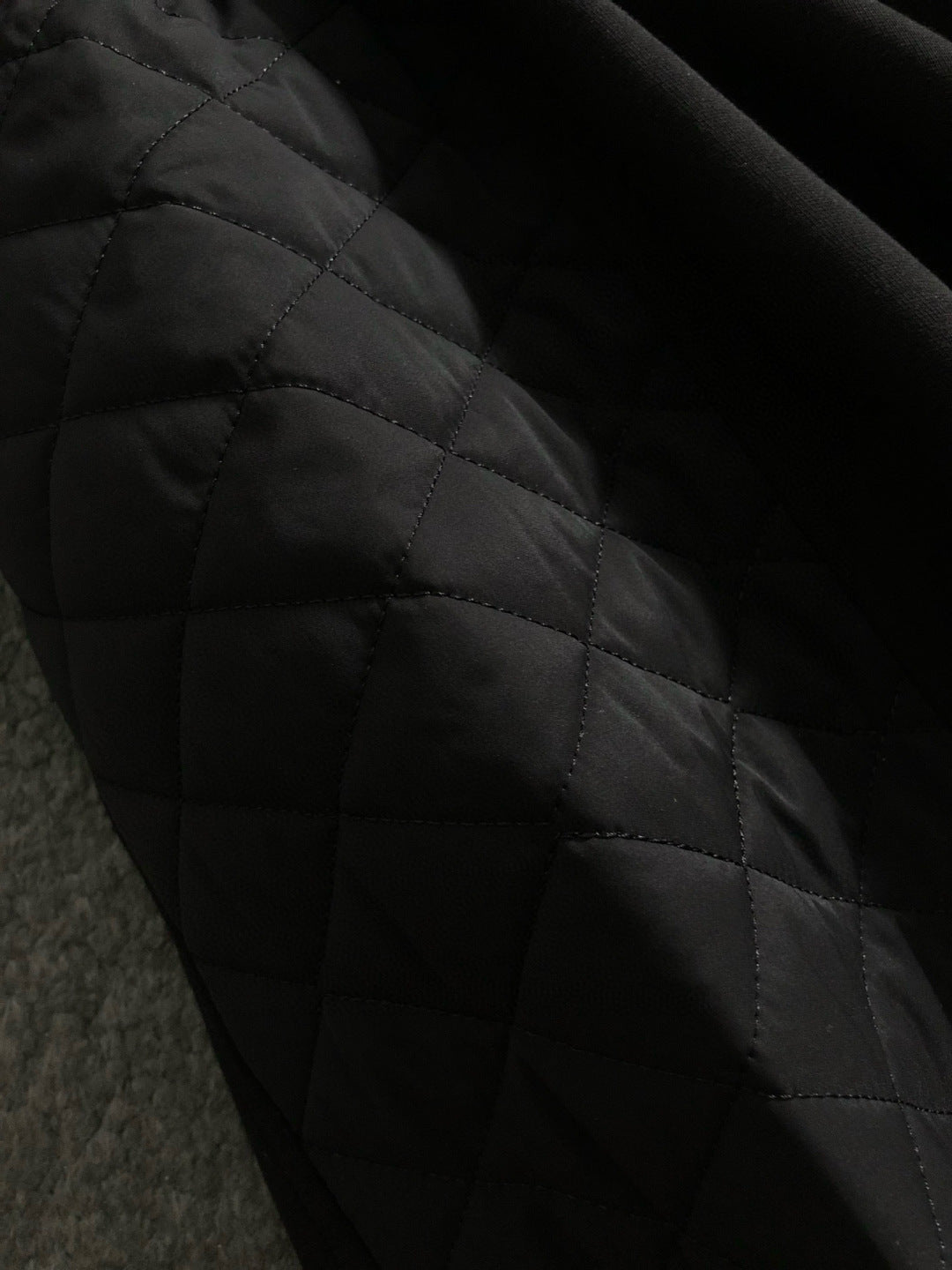 sweat a zip noir Moncler