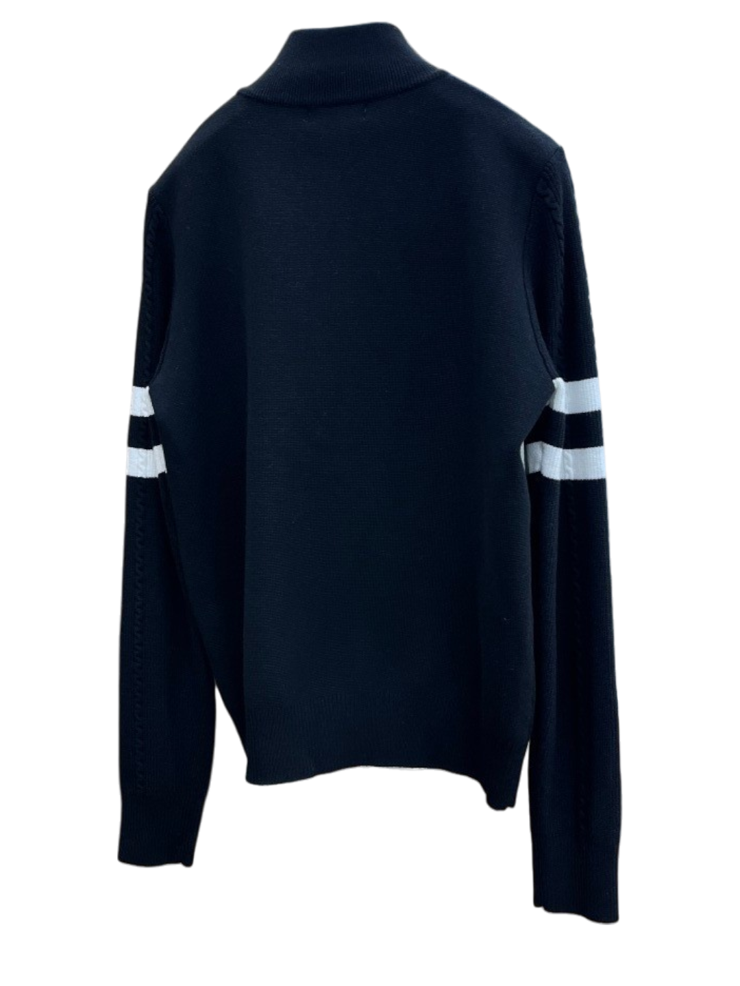 Sweat à zip bleu Moncler