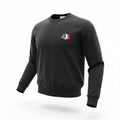 sweat-shirts triple logo noir Moncler