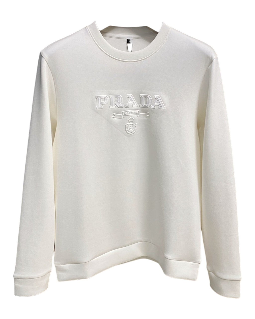 Sweat-shirt blanc Prada