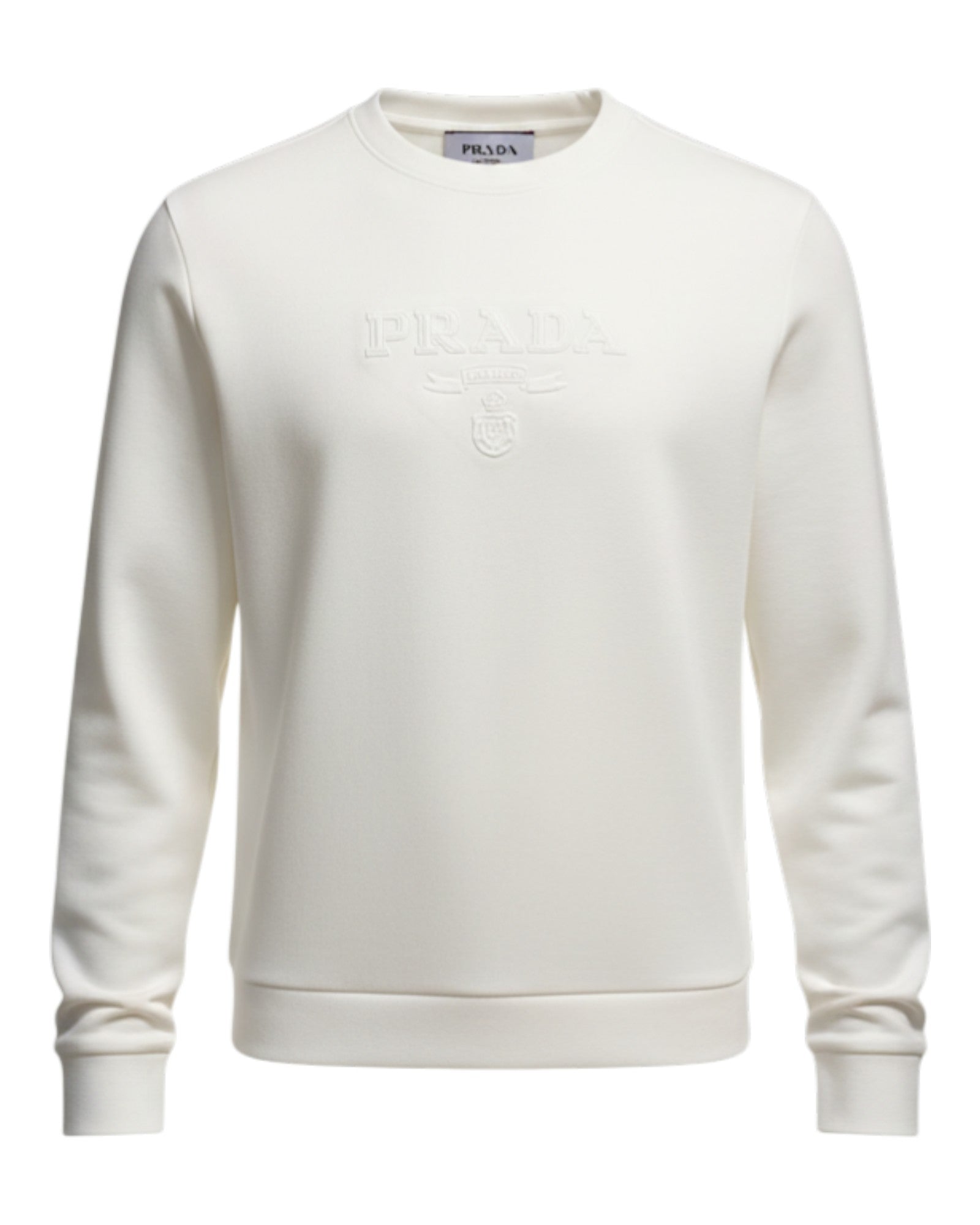 Sweat-shirt blanc Prada