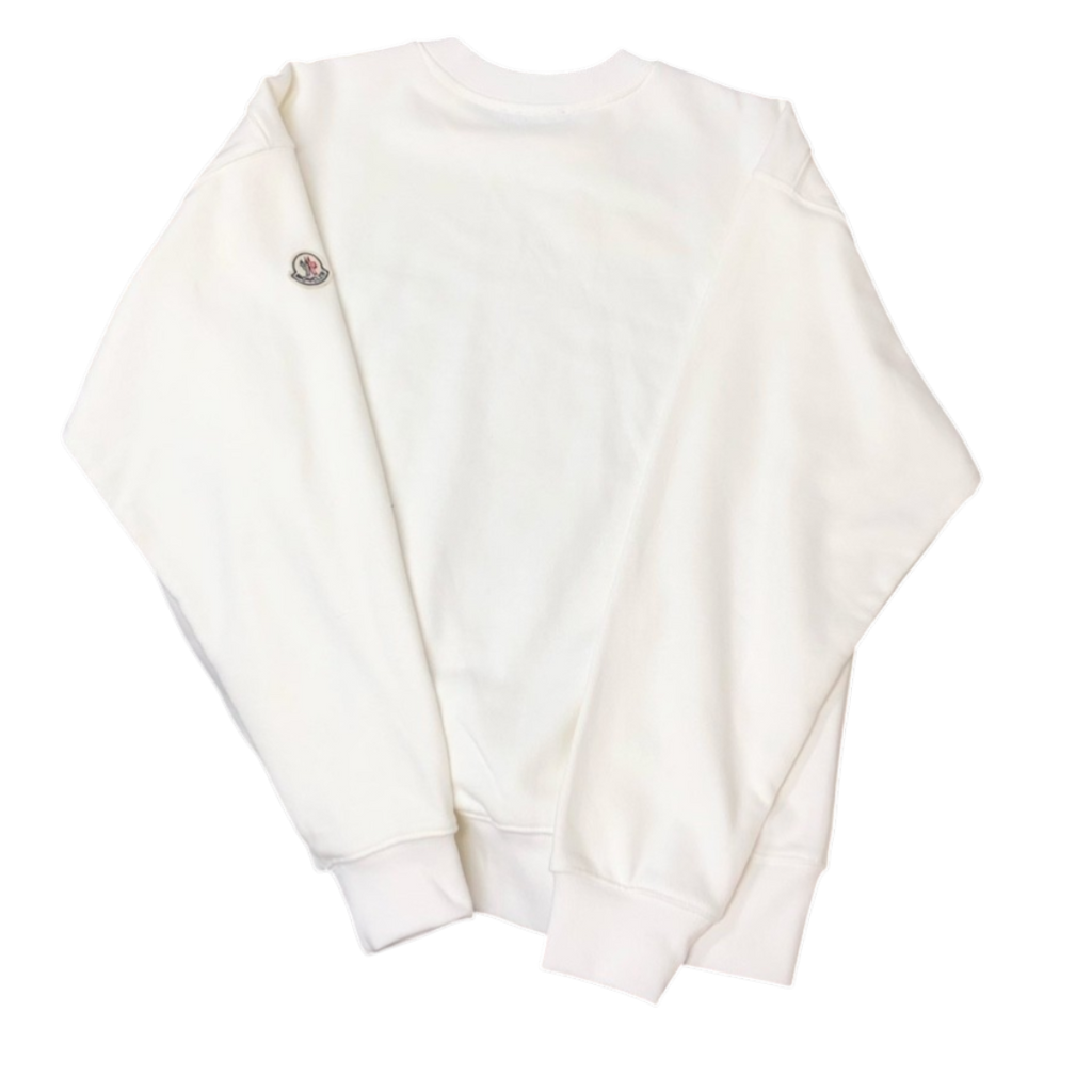 Sweat-shirt blanc Moncler