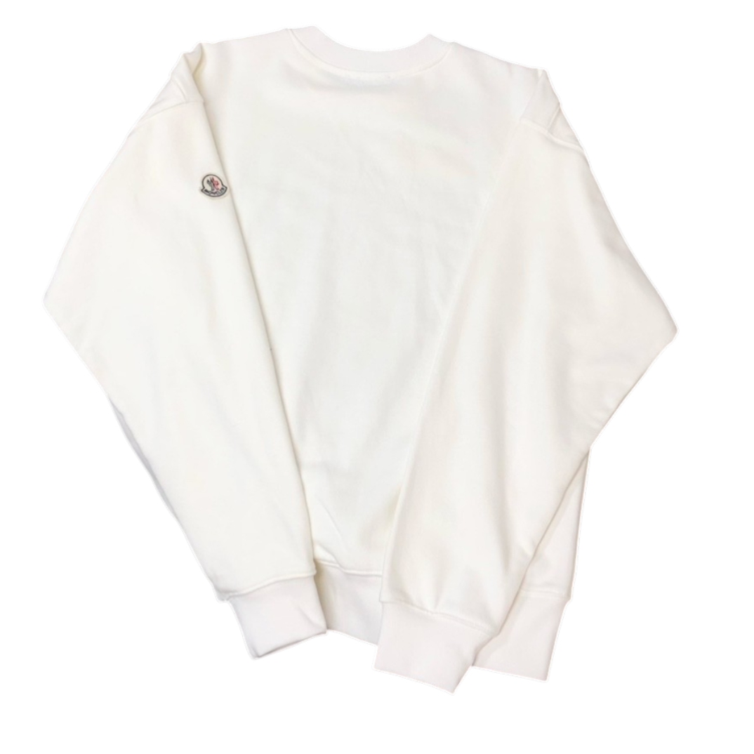 Sweat-shirt blanc Moncler