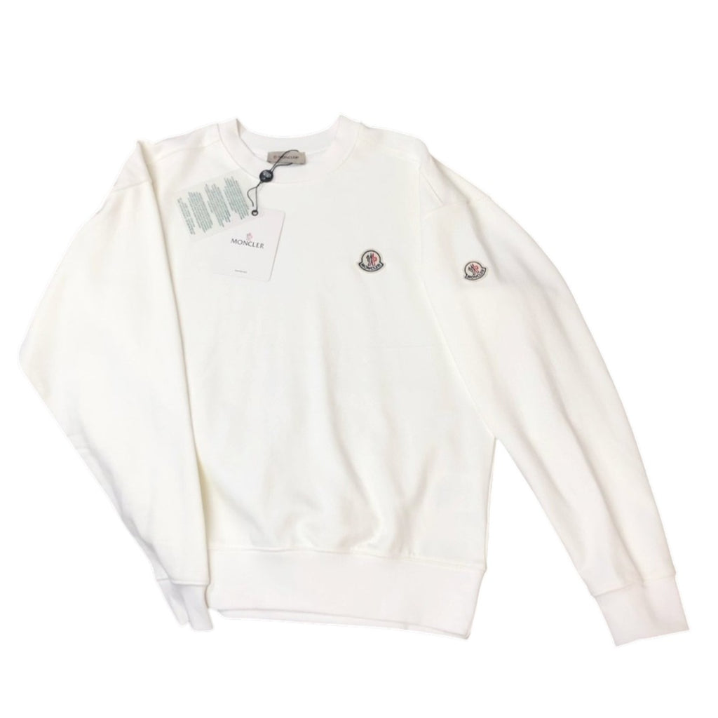 Sweat-shirt blanc Moncler