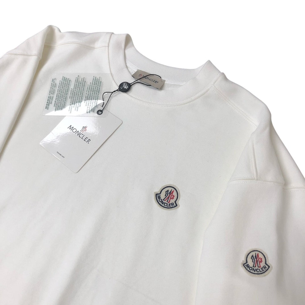 Sweat-shirt blanc Moncler