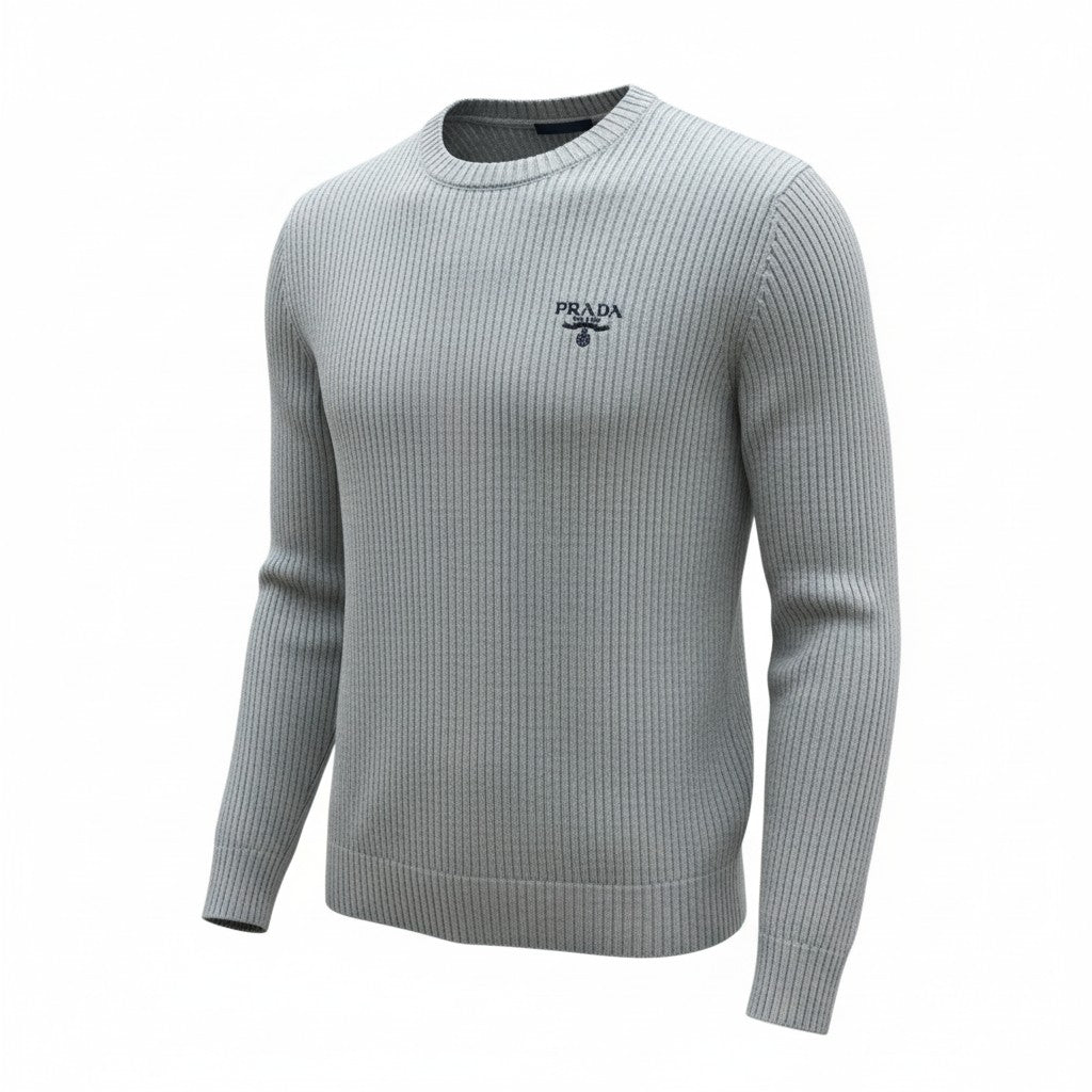 Sweat-shirt gris Prada
