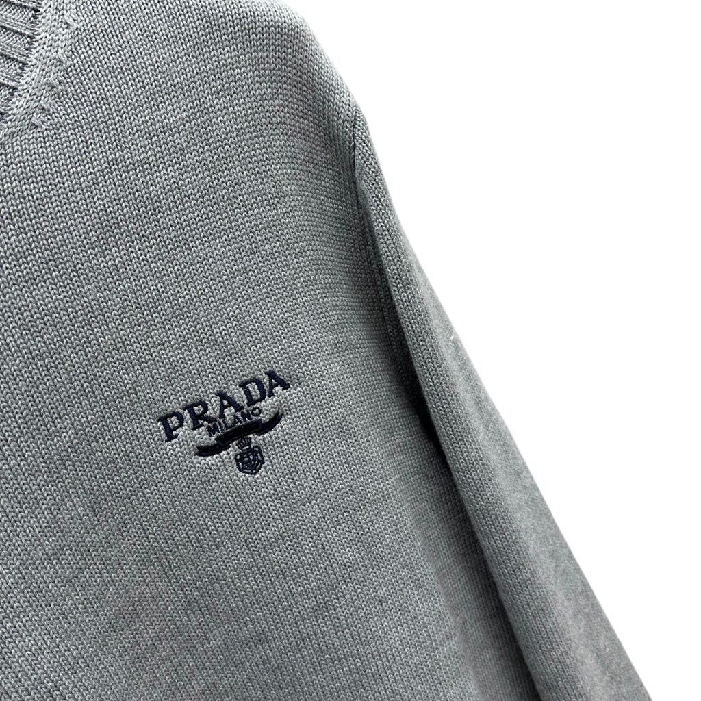Sweat-shirt gris Prada