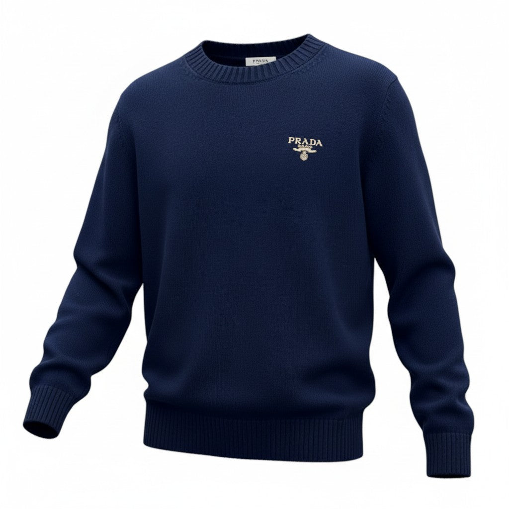 Sweat-shirt bleu Prada