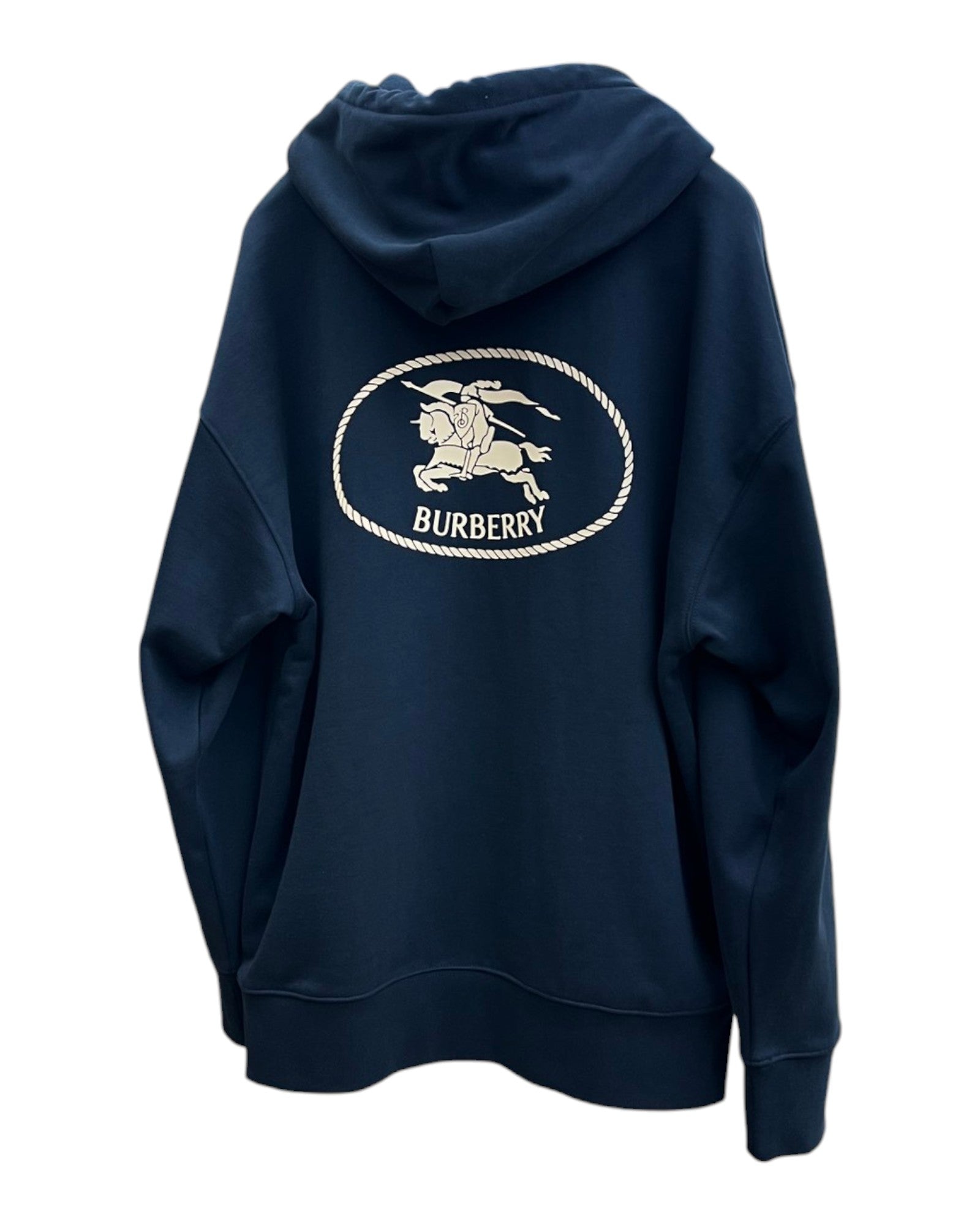 Sweat à capuche bleu Burberry