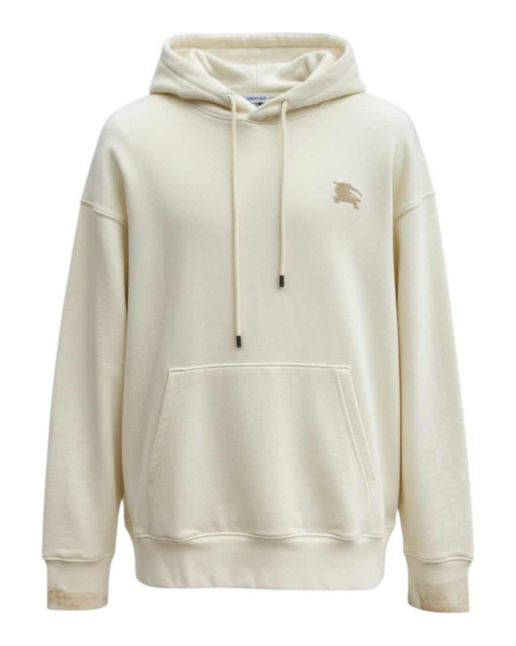 Sweat à capuche blanc Burberry
