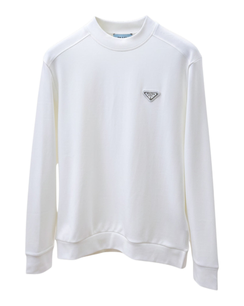 Sweat-shirt blanc Prada