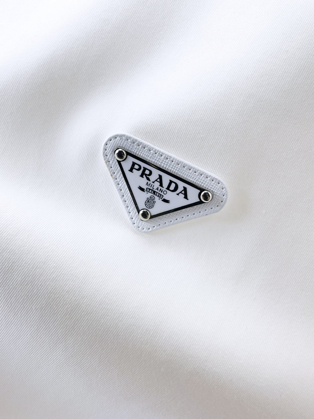 Sweat-shirt blanc Prada