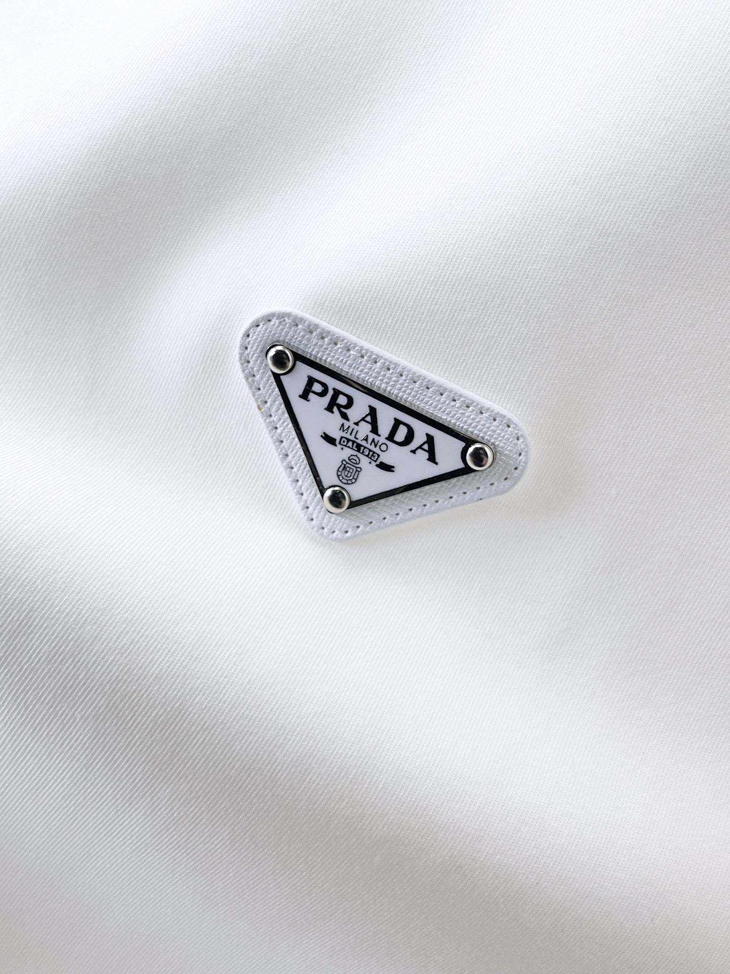 Sweat-shirt blanc Prada
