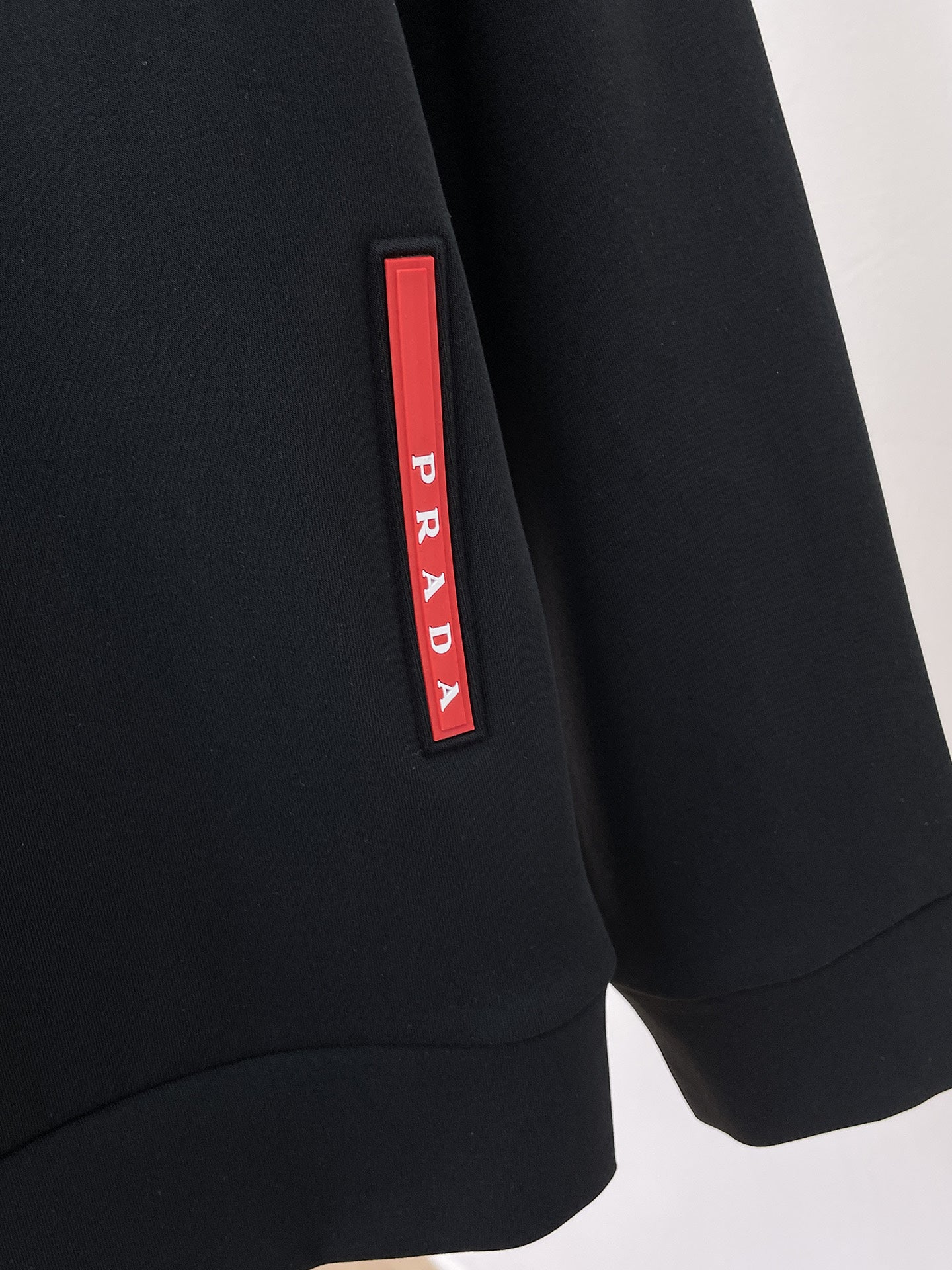 Sweat-shirt noir Prada