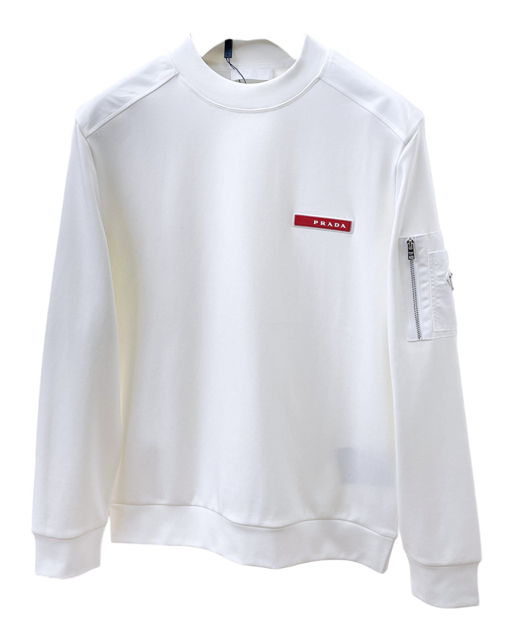 Sweat-shirt blanc Prada