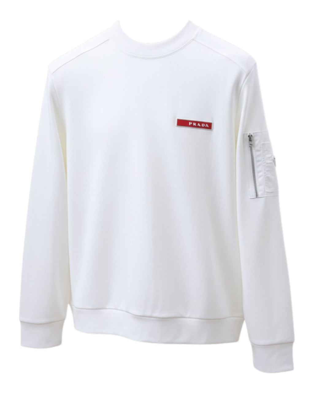 Sweat-shirt blanc Prada
