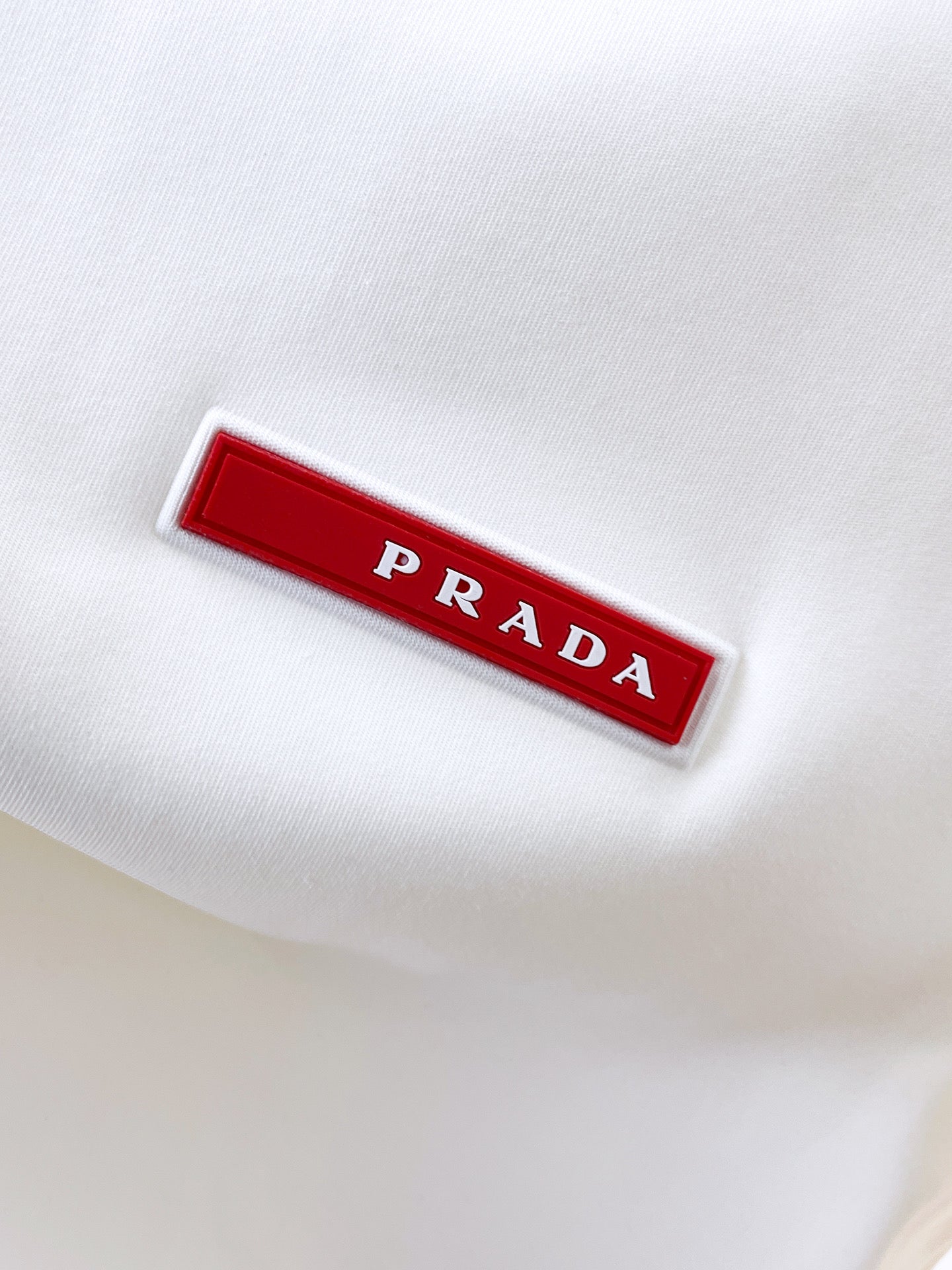 Sweat-shirt blanc Prada