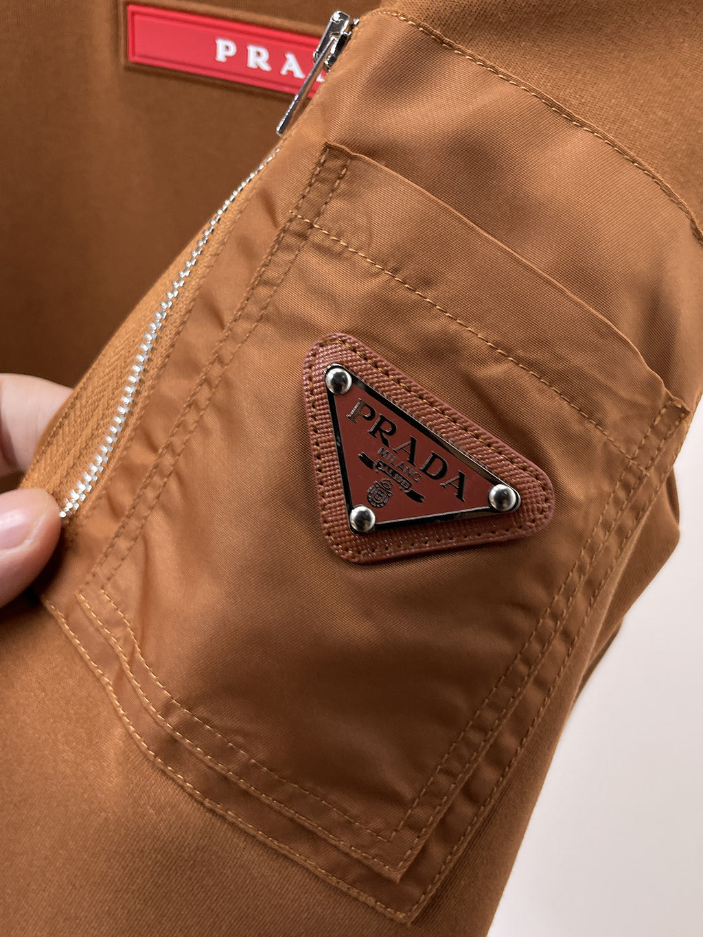 Sweat-shirt marron Prada