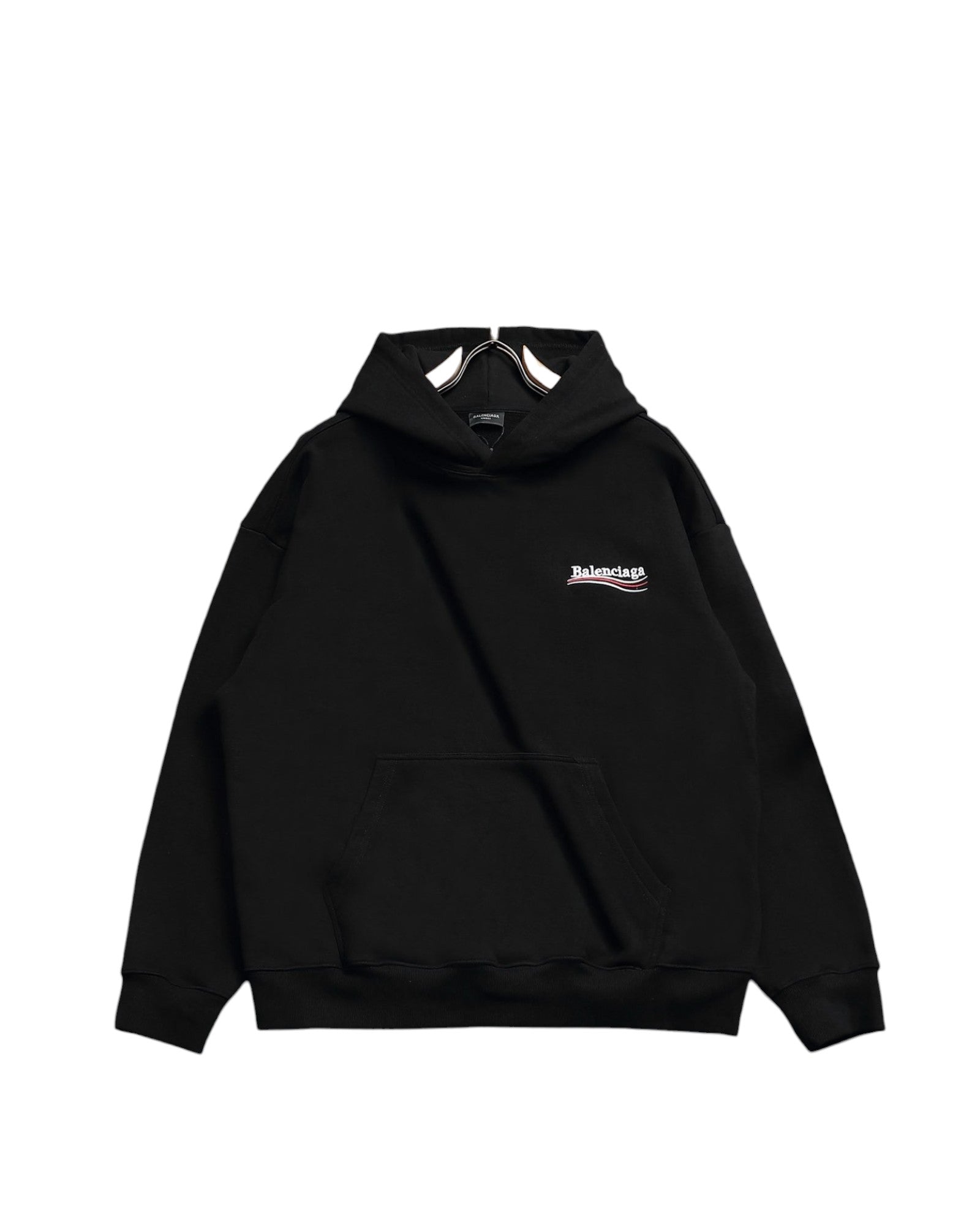 Sweat a capuche noir Balenciaga