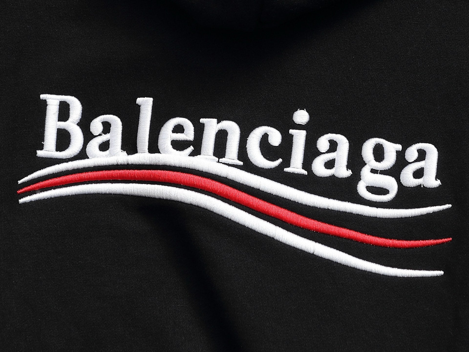 Sweat a capuche noir Balenciaga