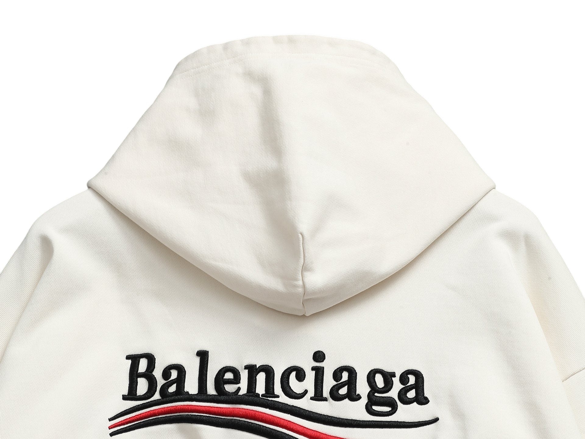Sweat a capuche blanc Balenciaga